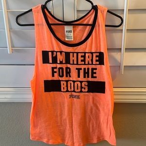 VS PINK Orange Top